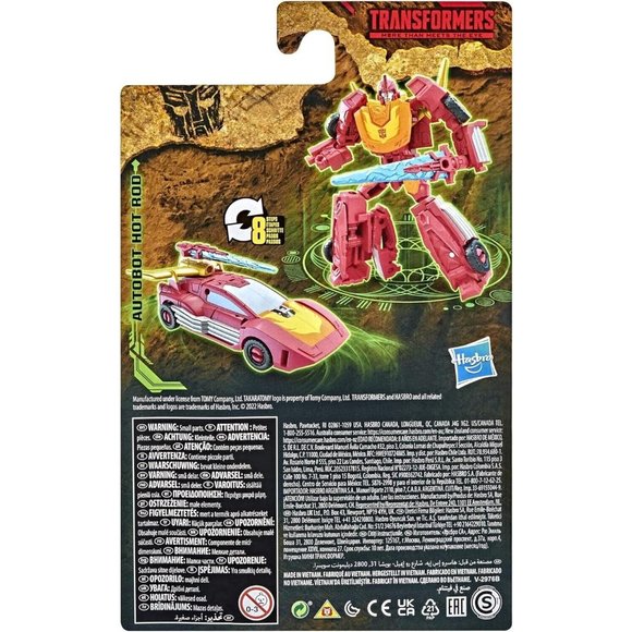 Transformers War for Cybertron Kingdom - Hot Rod NEW WFC-K43 - Picture 5 of 5
